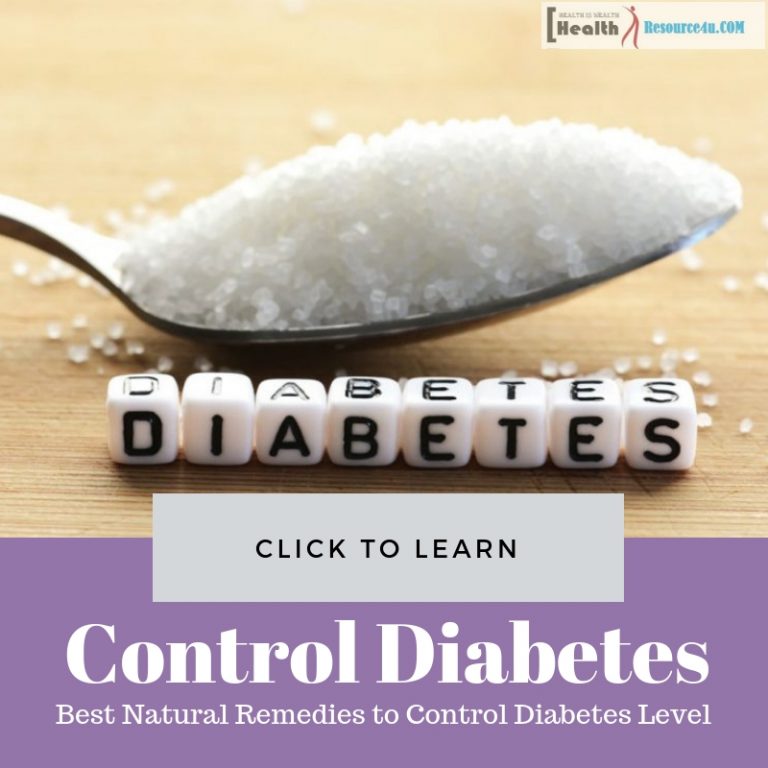 Remedies to Control Diabetes Level