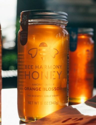 Bee Harmony American Raw Orange Blossom Honey