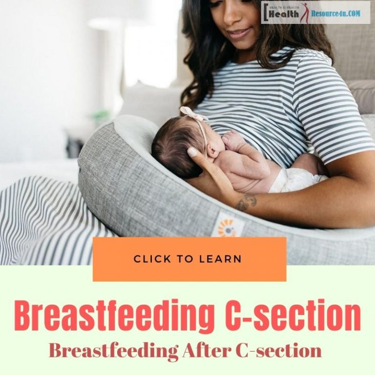 Breastfeeding after C-section
